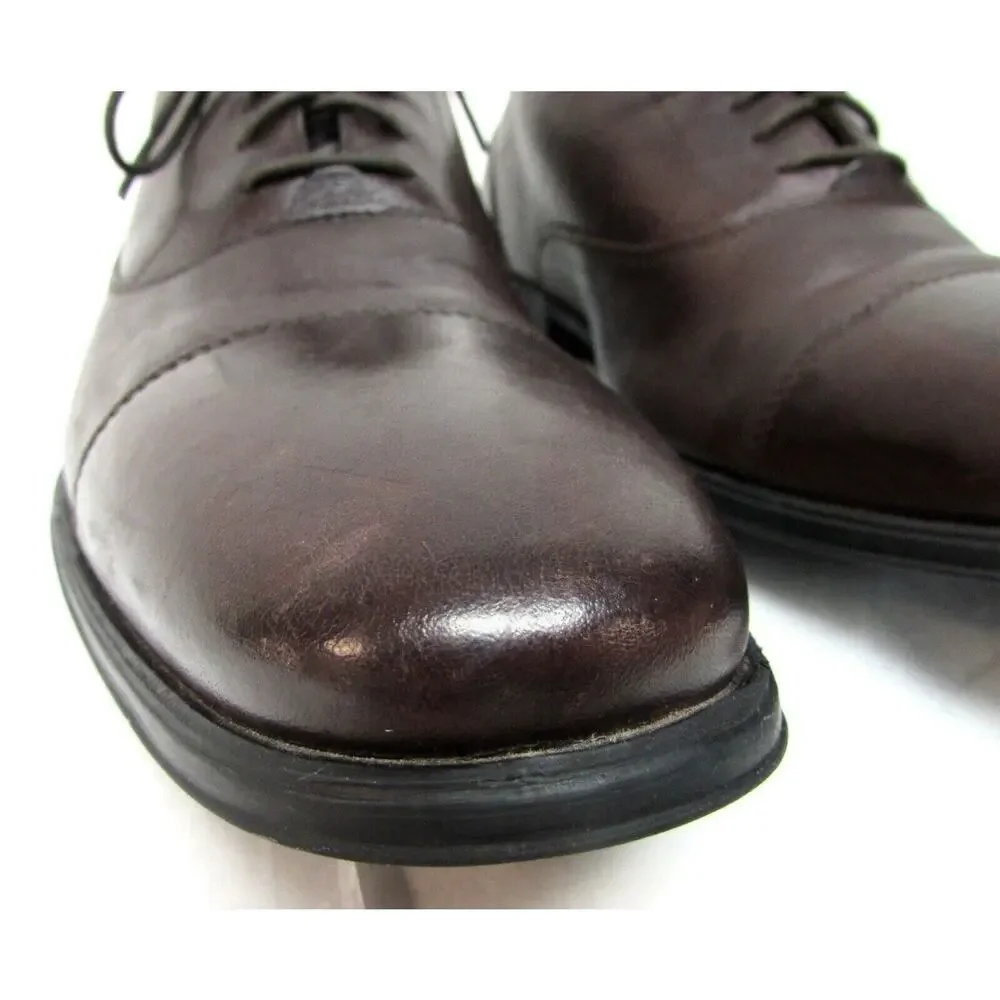 Cole Haan men's size 11 M brown leather loafers comfort dress shoe